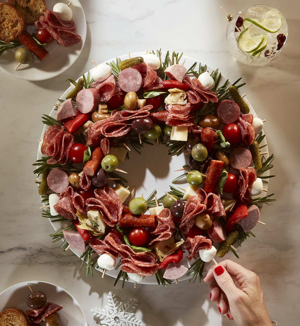 Antipasto Wreath - Pillers